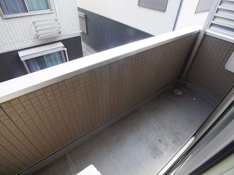 フルールおおたかの森 ベランダ