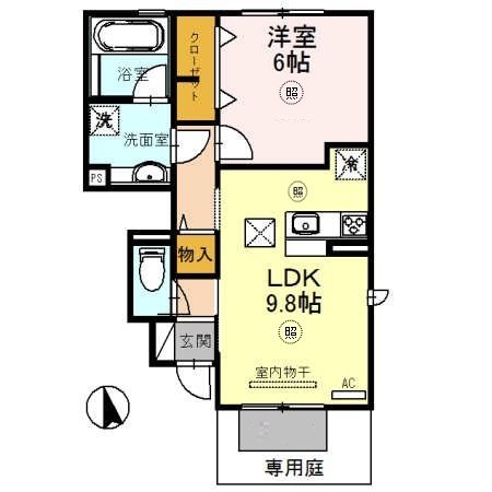 シャトンＡ 間取り図