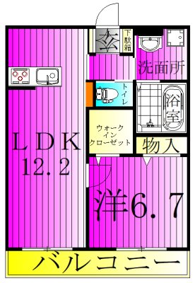 Pluslin Garden～プラスリンガーデン～ 202号室 間取り