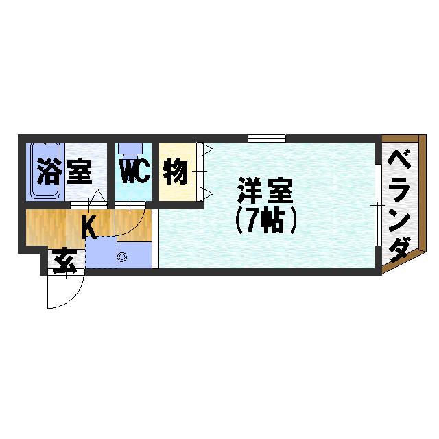 サンプラザナカノ 間取り