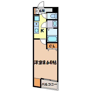 アビターレ豊前 間取り図
