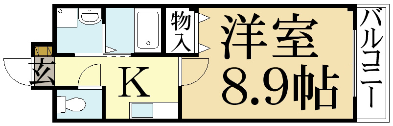 ヒラソル・ナツＡ 間取り