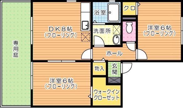 パインテール 間取り図