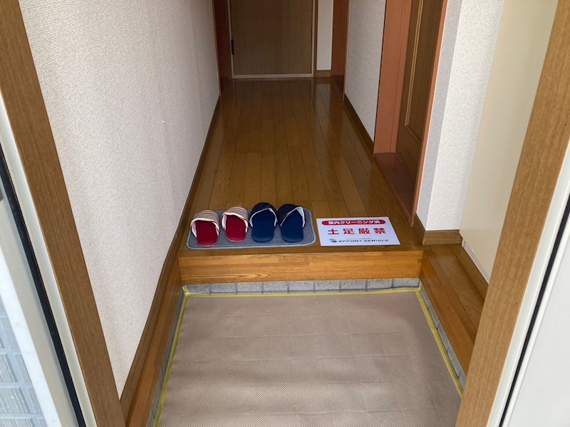 グリーンヴィレッジ 玄関