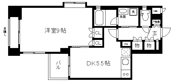 ベラジオ富小路 間取り