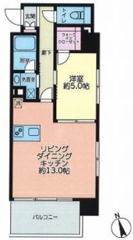 アーク柏レジデンス 505号室 間取り