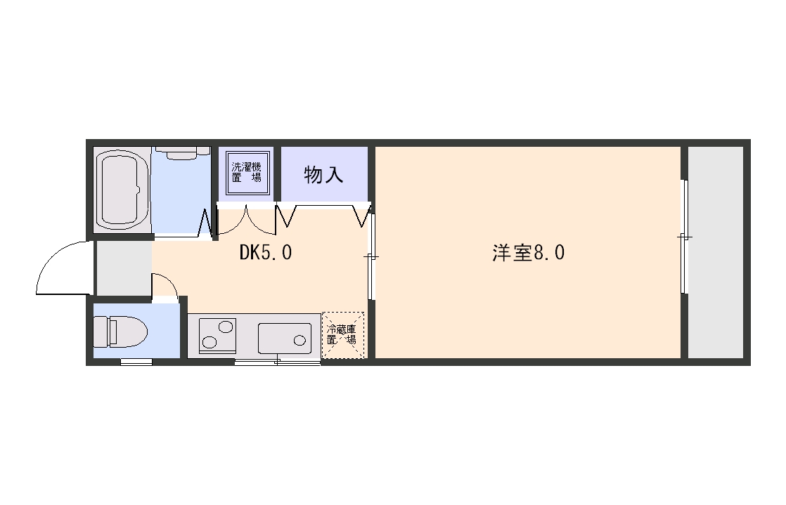 アピアコーポ 間取り