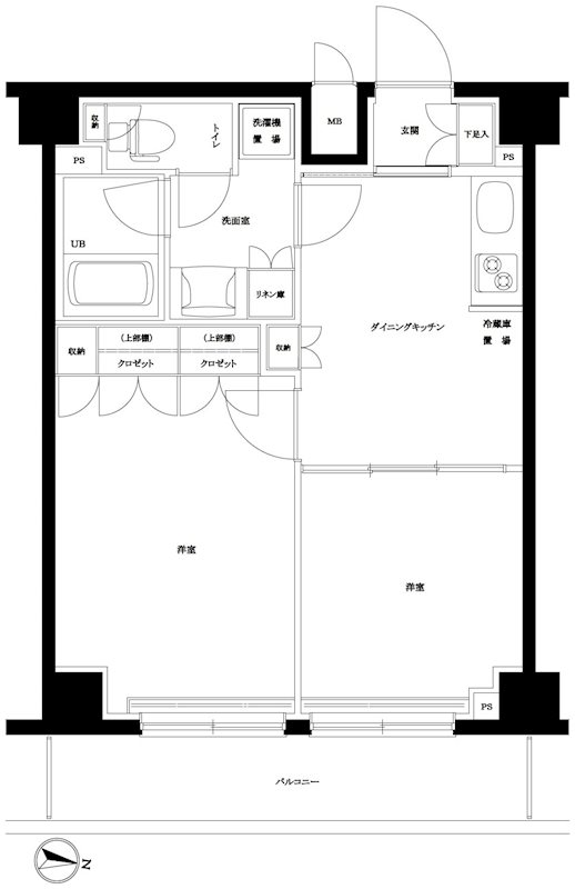 ルーブル墨田立花 間取り図