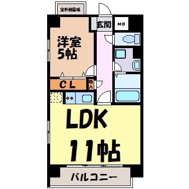 フォレスト９ 間取り図