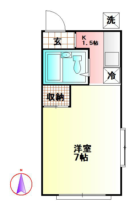 コートビレッジ萩原  間取り
