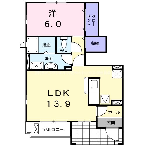エストリア 間取り図