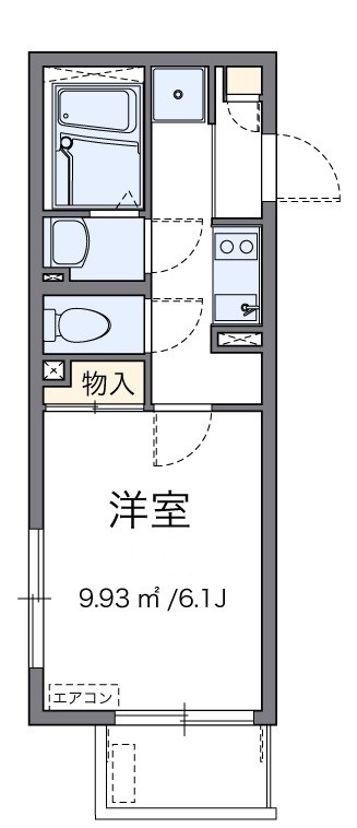 ＥＴ大森 203号室 間取り