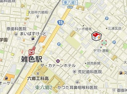 ロリエンテ 地図（共通）