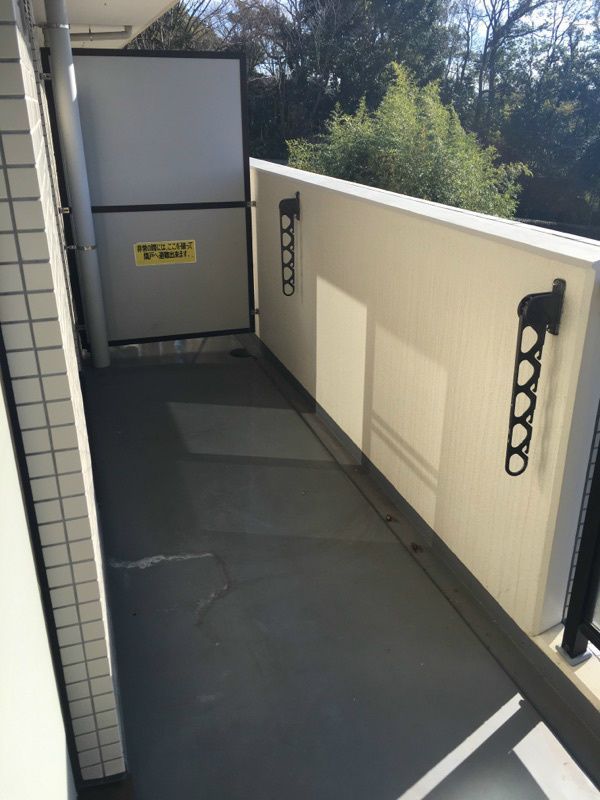 ベルク名瀬 ベランダ