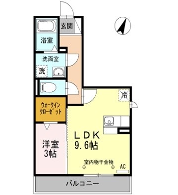 Blanc　Aile 間取り図