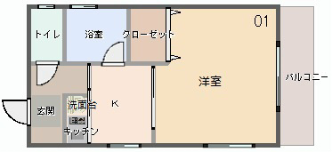 スプリングコートⅡ 間取り