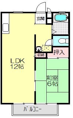 メゾン・ド・ジュンⅠ 間取り