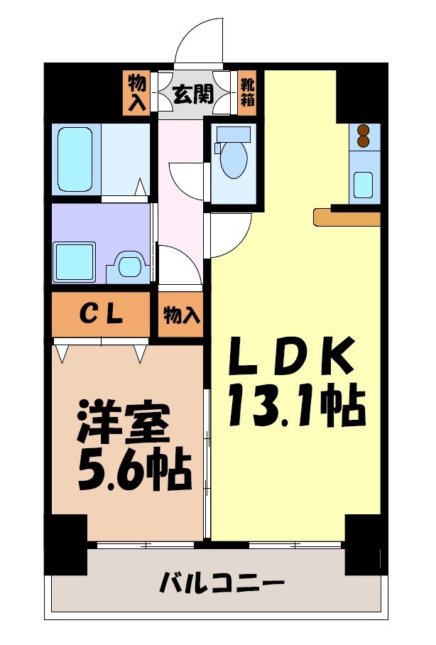 アクシス 間取り図