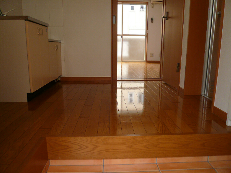 プレジィール 玄関