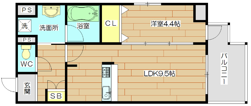 ヴィントルナート 503号室 間取り