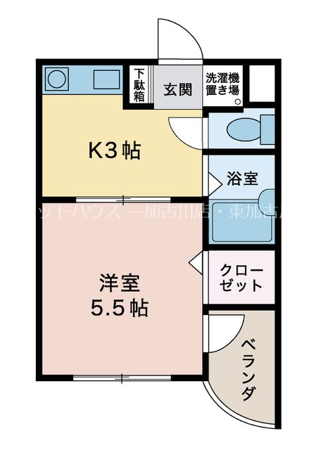 アルファポレール 間取り図