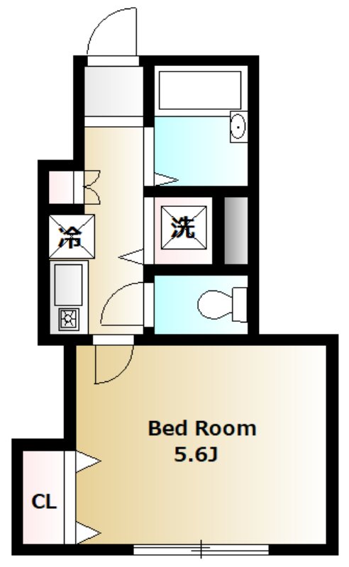 フォンテンブロー上板橋 103号室 間取り