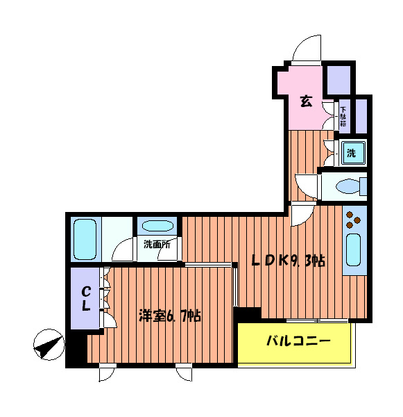 RODIA立川 間取り図