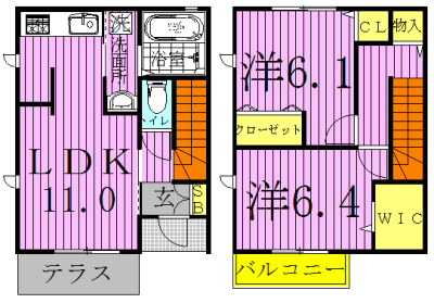 Regalo～レガロ～　B 101号室 間取り