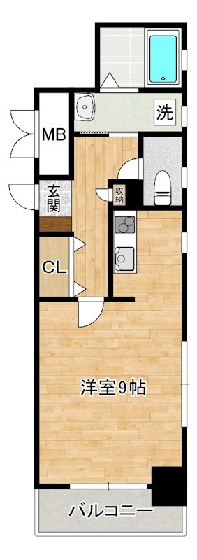 ＮＹＣマンション 601号室 間取り