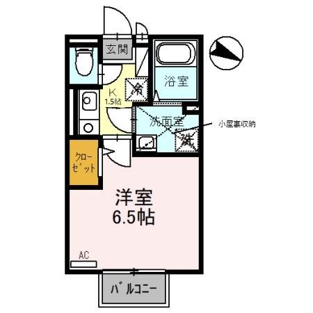セジュールMARUGEN　A棟 間取り