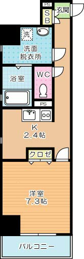 ＮＹＣマンション 502号室 間取り