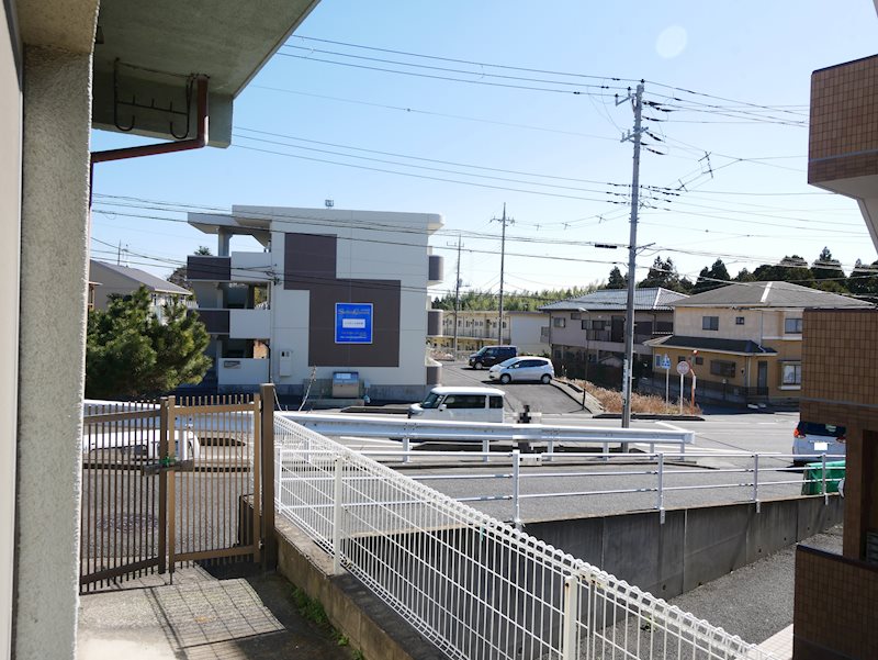 横山アパート 眺望