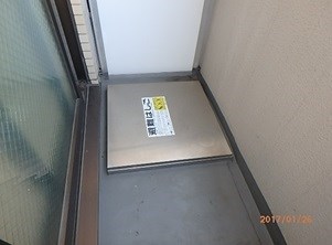 メゾン・ド・マドリエ ベランダ