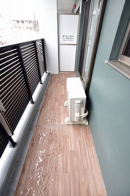 四季荘 ベランダ