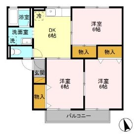 メゾン・アプローズ 間取り