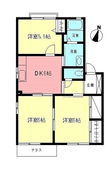 ニューコニシＡ 102号室 間取り