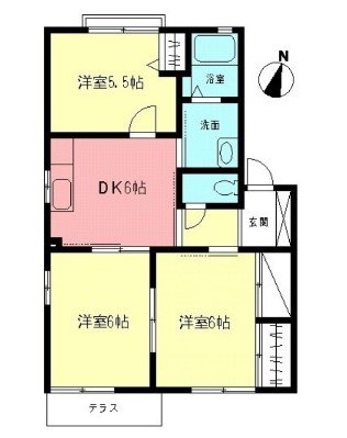 ニューコニシＡ 102号室 間取り