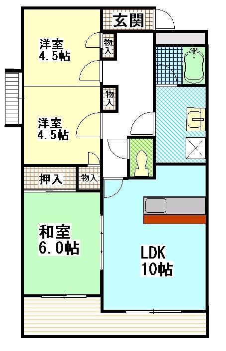 グレイスガーデン高尾 間取り図