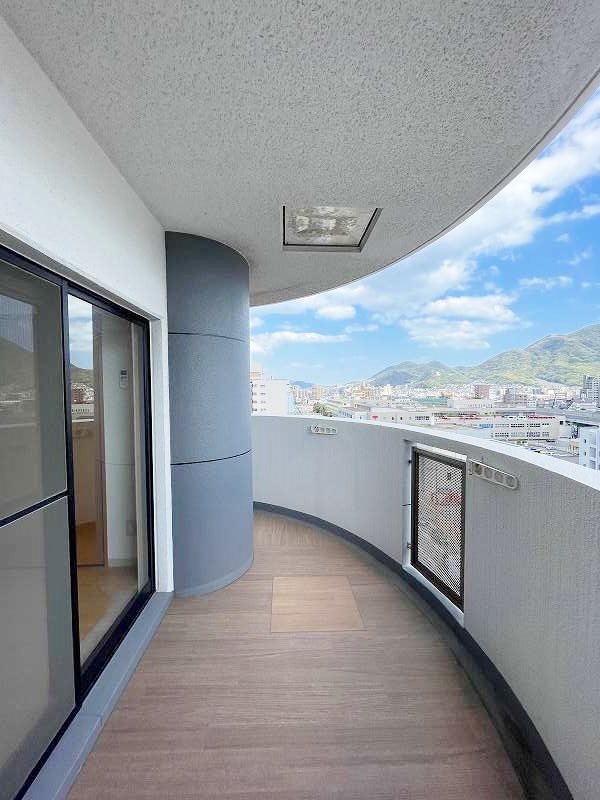 プリンセス香春口 ベランダ