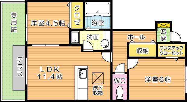 グランコーポラス八枝 間取り