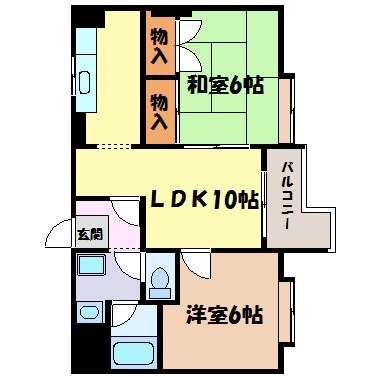 セカンドタウン 間取り