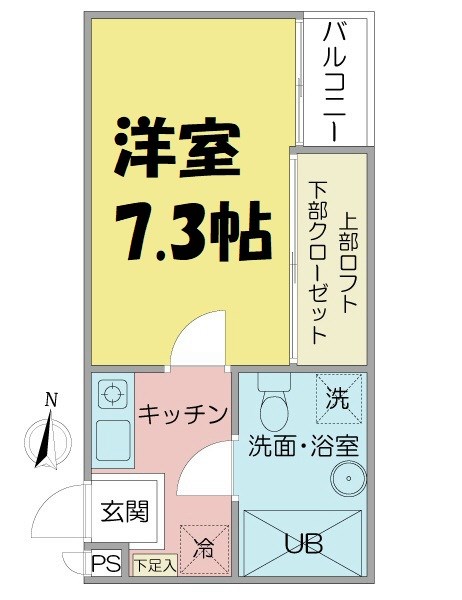 ＡＮＤＹ茶屋ヶ坂 間取り図