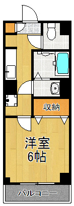 クリエール・グランデ 106号室 間取り