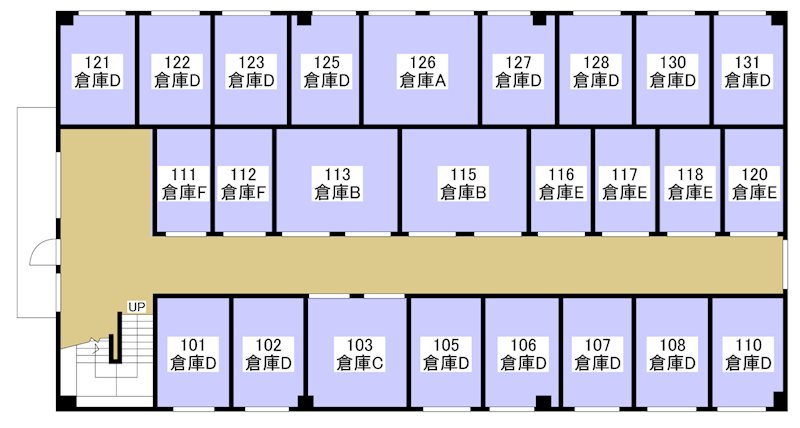 ぷち蔵ビルＢ　葵西四丁目 B107号室 間取り