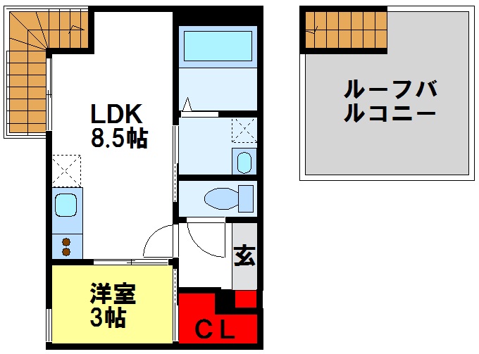 GRANDTIC二日市 間取り