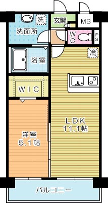 リオ　ラクーコ 403号室 間取り