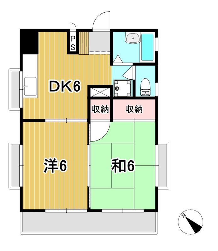 コーポ三協Ⅲ 間取り