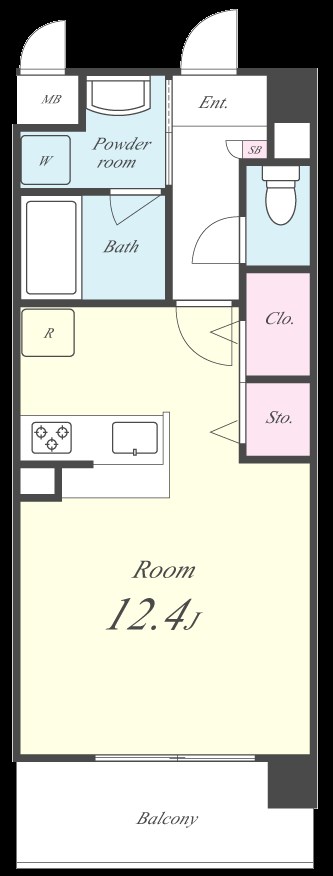 マ メゾン 間取り図