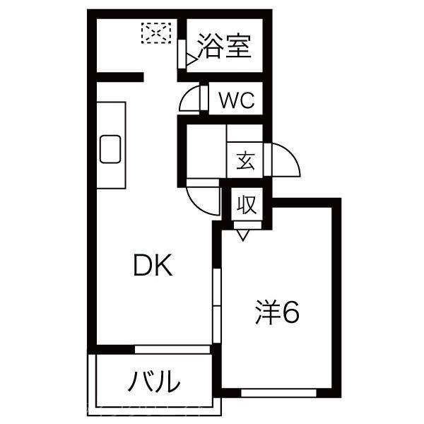 サンブリッジⅢ 間取り図