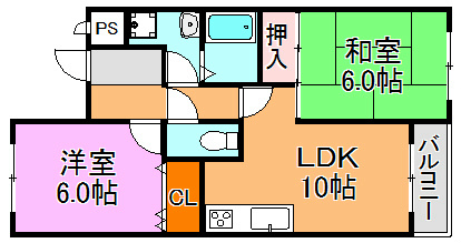 ヴィラヨシタ 間取り図